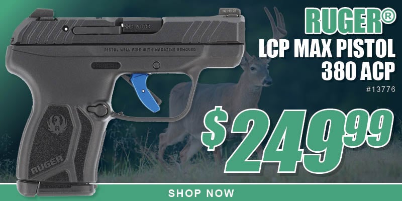 Ruger LCP Max Pistol - MF